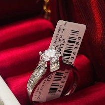Nhẫn nữ Solitaire đính đá chủ