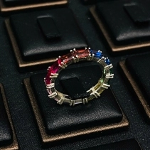 Nhẫn Eternity đa sắc