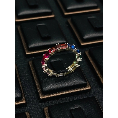 Nhẫn Eternity đa sắc